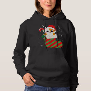 Sudadera Navidades gatos cortos sock Candy Cane Xmas Kitten
