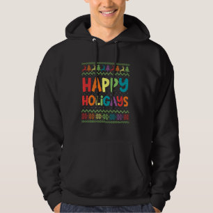 Sudadera Navidades Gays Graciosos Lgbt Felices Holigays Arc
