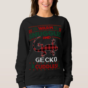 Sudadera Navidades Gecko Lover Pajama Xmas Navidades feos C