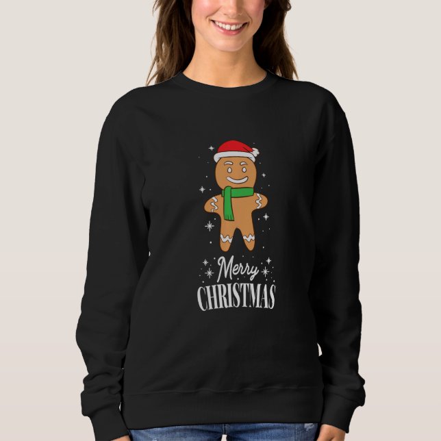 Sudadera Navidades Gingerbread (Anverso)