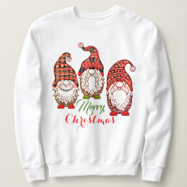 Sudadera Navidades Gnomes Graphic, Santa's Helper Print
