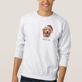 Sudadera Navidades Golden Retriever Dog Personalizado