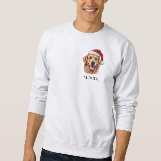 Sudadera Navidades Golden Retriever Dog Personalizado