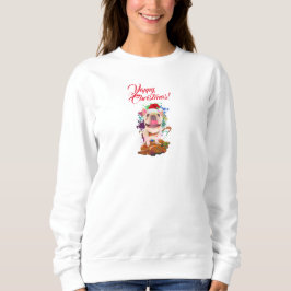 Sudadera Navidades graciosos de Cute Frenchie Dog Yappy