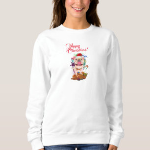 Sudadera Navidades graciosos de Cute Frenchie Dog Yappy