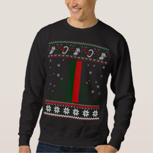 Sudadera Navidades graciosos del escalamiento del rock y la