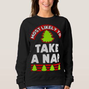 Sudadera Navidades graciosos Navidad feas muy probablemente