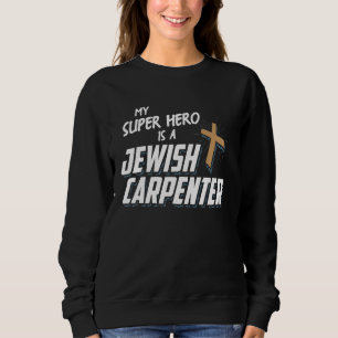 Sudadera Navidades Gráfico Mi superhéroe es un bolígrafo ju