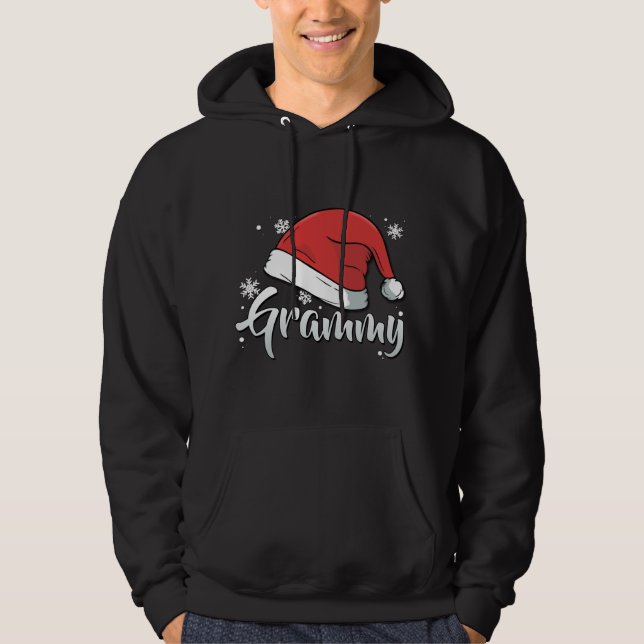 Sudadera Navidades Grammy Santa Abuela Gro de familia coinc (Anverso)