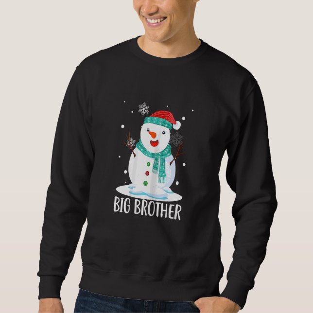 Sudadera Navidades Gran Hermano Snowman Santa Matchi (Anverso)