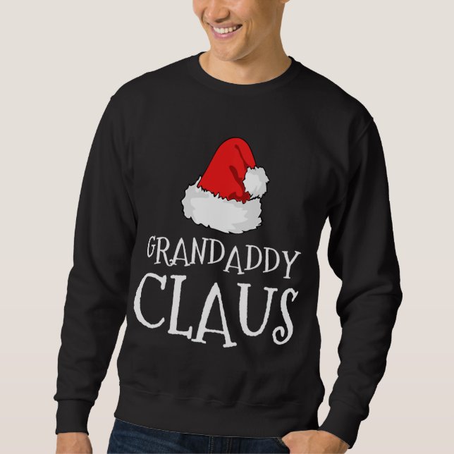 Sudadera Navidades Grandaddy Claus Gorra coincidiendo con P (Anverso)