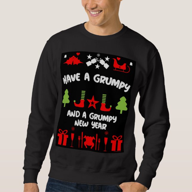 Sudadera Navidades Grumpy (Anverso)