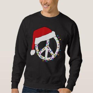 Sudadera Navidades hippies por la paz firman navidad feroz