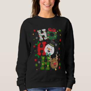 Sudadera Navidades Ho Ho Ho Ho Santa Reindeer Pajama
