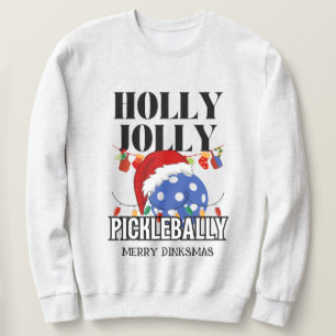 Sudadera Navidades HOLLY JOLLY PICKLEBALLY
