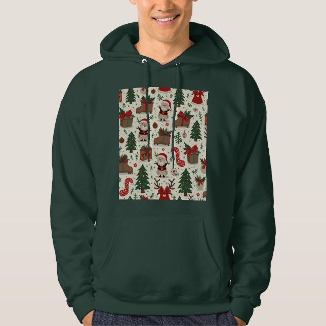 Sudadera Navidades Hoodie (Anverso)