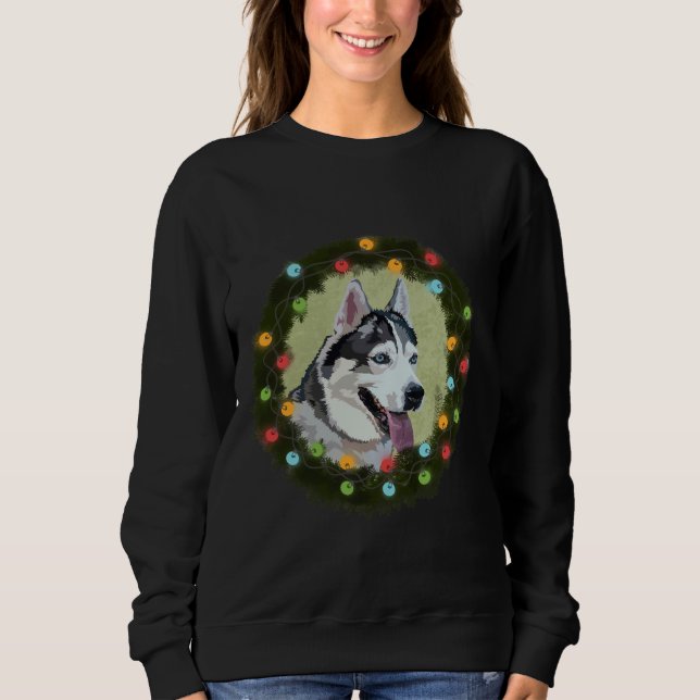 Sudadera Navidades Husky (Anverso)