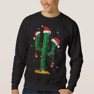 Sudadera Navidades Iluminan Cactus Lover Divertidas Xmas Pa