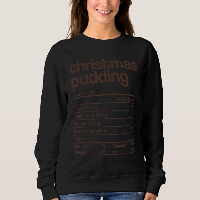 Sudadera Navidades imponiendo la nutrición de verdad acción (Anverso)