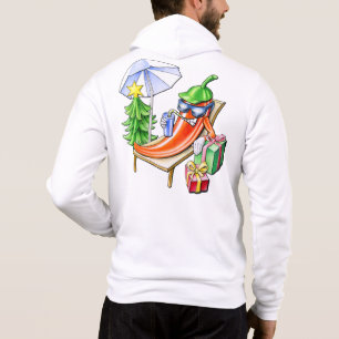 Sudadera Navidades impresos delanteros y de espalda masculi