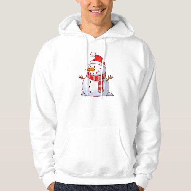 Sudadera Navidades inteligentes Snowman (Anverso)