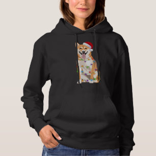 Sudadera Navidades Inu de Shiba iluminan el amante del perr