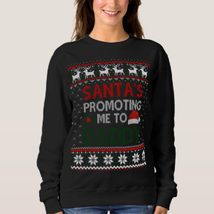 Sudadera Navidades Invitación de embarazo Nuevos Regalos Pa