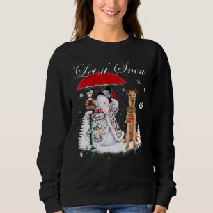 Sudadera Navidades irlandeses de terror en Santa Dog Snowma