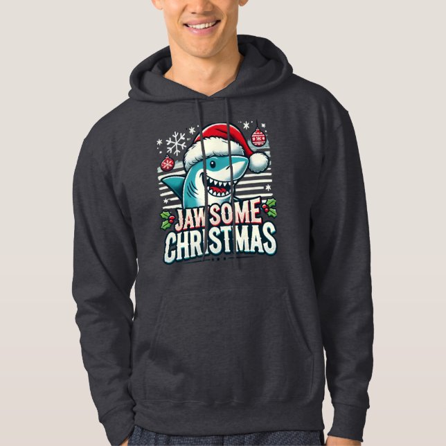 Sudadera navidades jawsome (Anverso)