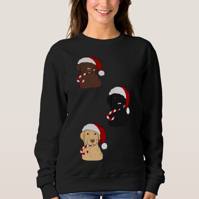 Sudadera Navidades Labradors (Anverso)
