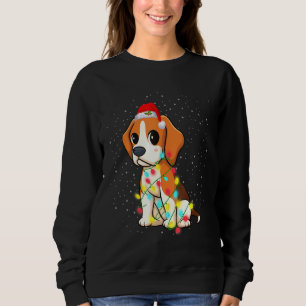 Sudadera Navidades Lights Beagle