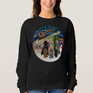 Sudadera Navidades Magia Con Variedad De Seis Cangrejos