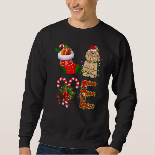 Sudadera Navidades malteses de perros iluminan a animal
