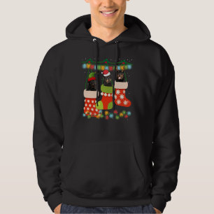 Sudadera Navidades más cortos Rottweiler Sock Xmas Reindeer