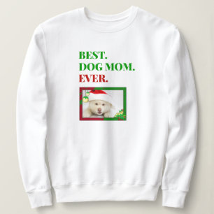 Sudadera Navidades mejor foto de mamá de perro