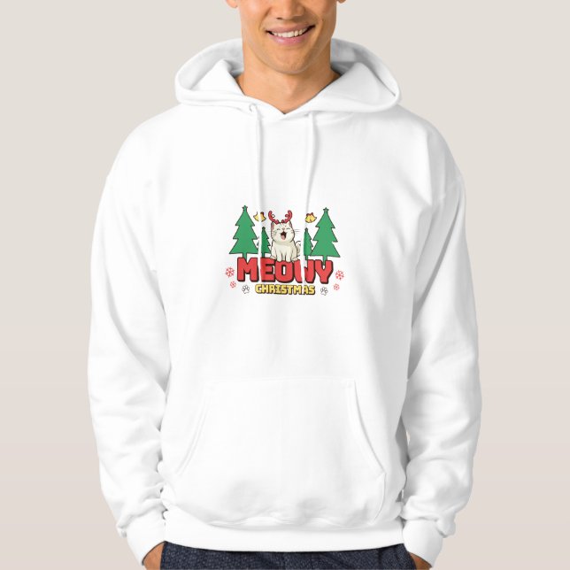 Sudadera Navidades Meowy (Anverso)