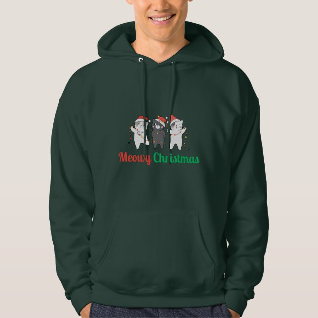 Sudadera Navidades Meowy (Anverso)