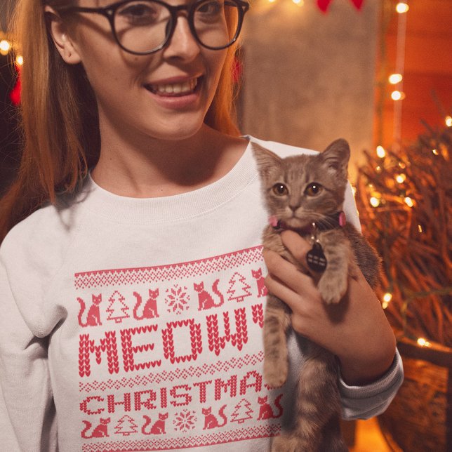 Sudadera Navidades Meowy (Subido por el creador)