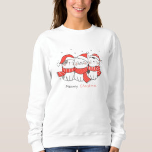 Sudadera Navidades Meowy - El acogedor gato festivo de Love