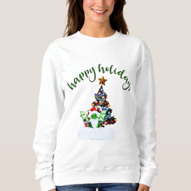Sudadera Navidades merry y mágicos con un giro drástico (Anverso)