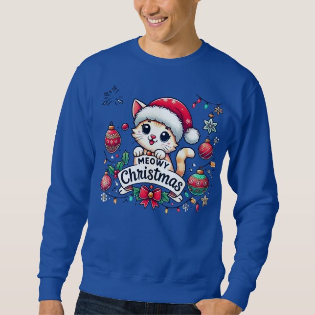 Sudadera navidades miedosos (Anverso)