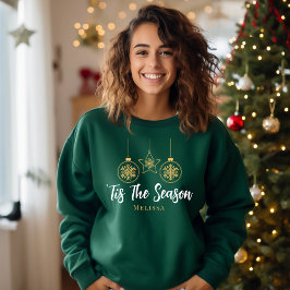 Sudadera Navidades Moderno 'Esta es la temporada de oro ver