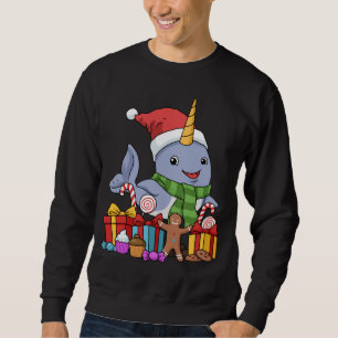 Sudadera Navidades Narwhal Los Navidades infantiles dan Nar