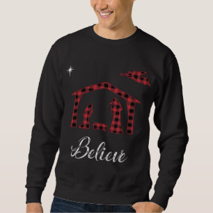 Sudadera Navidades Natividad Creen Jesús Nacimiento Búfalo