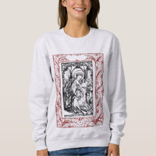 Sudadera Navidades Natividad Madonna y la frontera huelguis