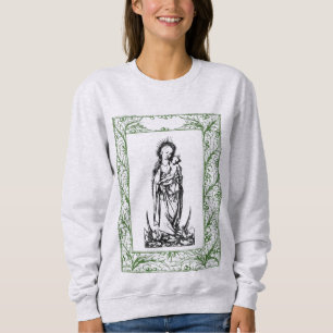 Sudadera Navidades Natividad Madonna y la frontera huelguis
