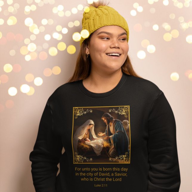 Sudadera Navidades Natividad Sagrada Familia Religiosa Luca (Subido por el creador)