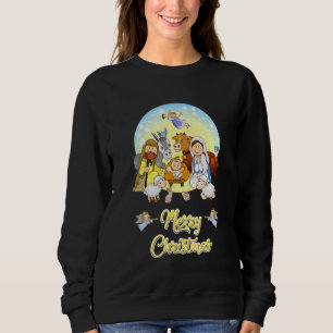 Sudadera Navidades Natividad Verdadera Historia Natividad E