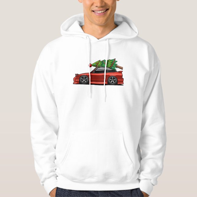 Sudadera Navidades Nissan 180sx (Anverso)