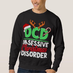 Sudadera Navidades obsesionados con OCD desordenan divertid